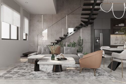 Thiết Kế Nội Thất Biệt Thự Liền Kề Tại Hải Phòng