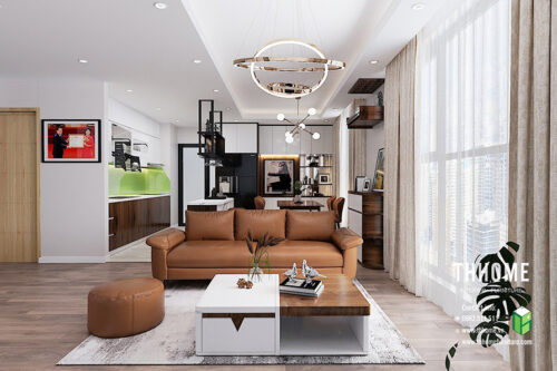 Thiết Kế Thi Công Nội Thất Chung Cư Golden Armor